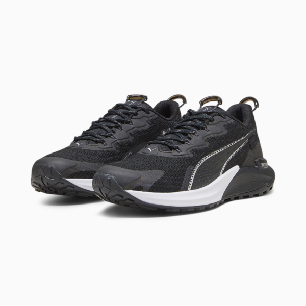 Zapatillas de trail running Fast-Trac NITRO 2 para mujer, PUMA Black-PUMA Silver, large-ARG
