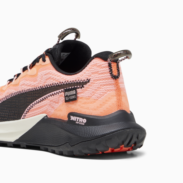 Zapatillas de trail running Fast-Trac NITRO 2 para mujer, Neon Sun-Alpine Snow-PUMA Black, large-ARG