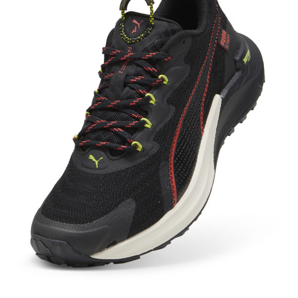 Running shoes black and red new arrivals