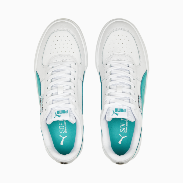 Mercedes-AMG Petronas Motorsport Caven Motorsport Shoes, PUMA White-Spectra Green, large-MEX