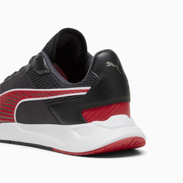 Scuderia Ferrari IonicSpeed Driving Shoes, PUMA Black-PUMA Silver, large-ZAF