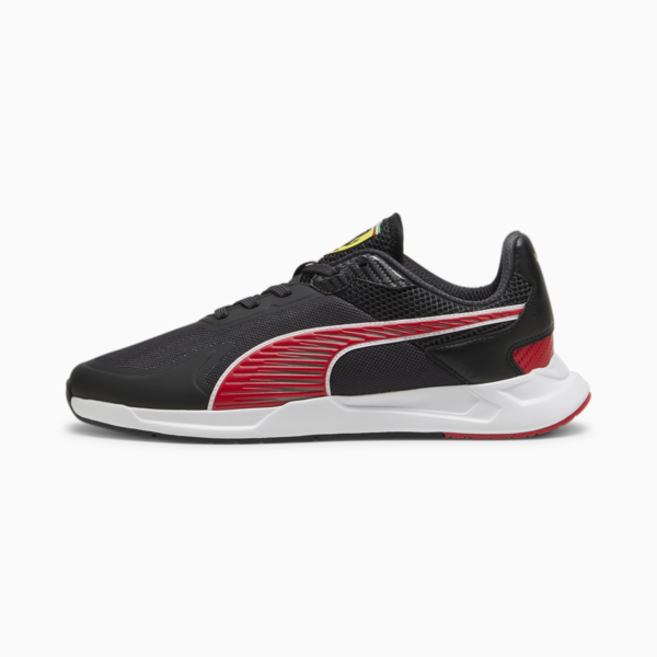 Scuderia Ferrari IonicSpeed Driving Shoes, PUMA Black-PUMA Silver, large-ZAF