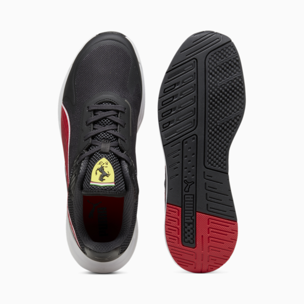 Scuderia Ferrari IonicSpeed Driving Shoes, PUMA Black-PUMA Silver, large-ZAF