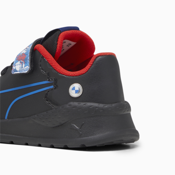 BMW M Motorsport Anzarun Toddlers' Driving Shoes, PUMA Black-Cool Cobalt, large-ZAF