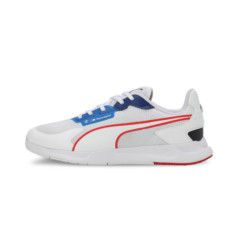 

PUMA BMW M Motorsport IonicSpeed Unisex Sneakers, White/red