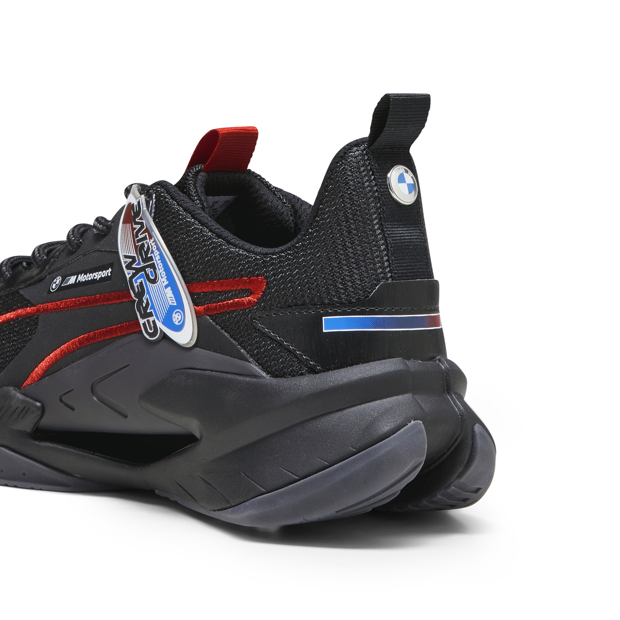 Men's PUMA BMW M Motorsport LGND Renegade Sneakers In Black, Size EU 42.5