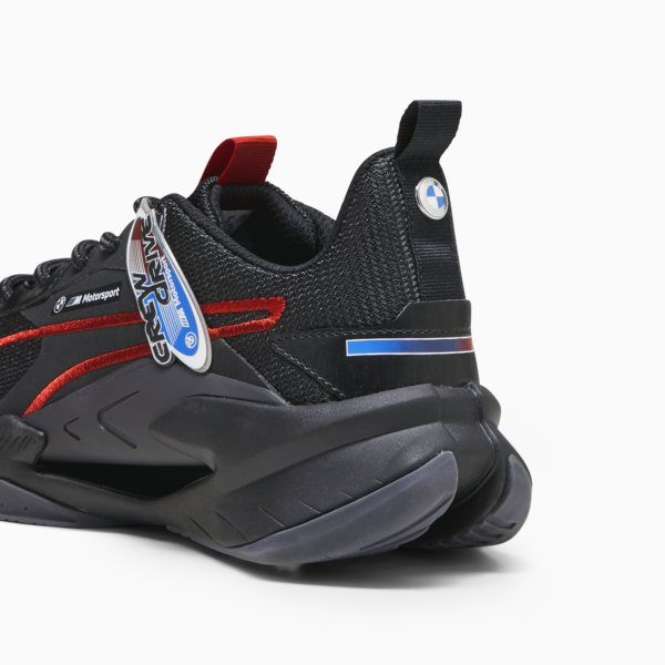 BMW M Motorsport LGND Renegade Sneakers, PUMA Black-Dark Coal, large-ZAF