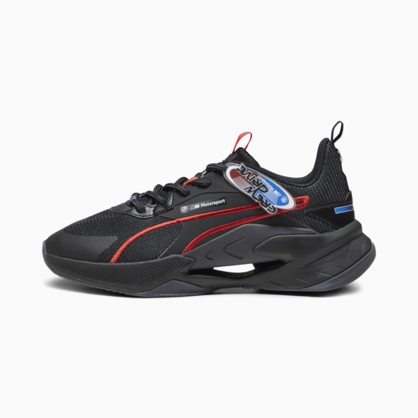 BMW M Motorsport LGND Renegade Sneakers, PUMA Black-Dark Coal, large-ZAF