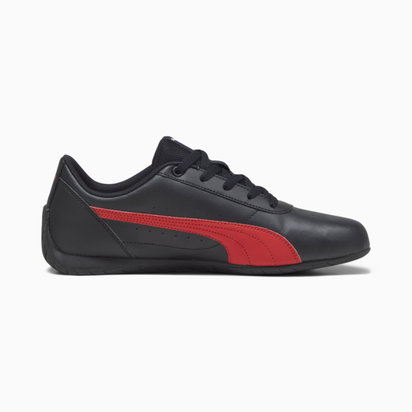 Scuderia Ferrari Neo Cat Driving Shoes, PUMA Black-Rosso Corsa, large-ZAF