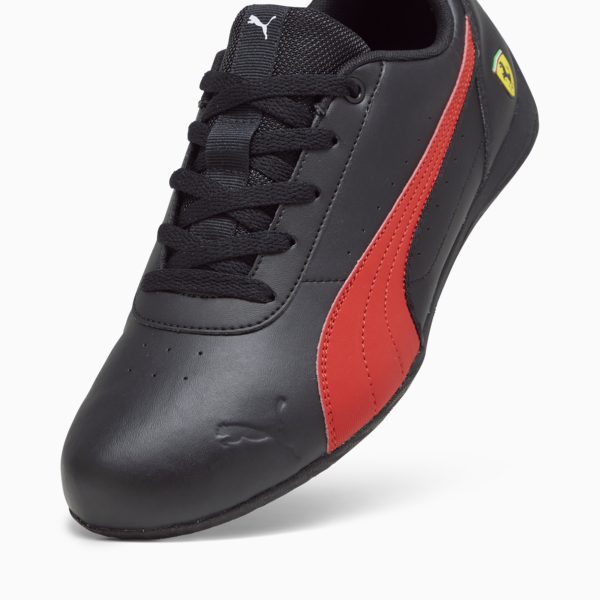 Scuderia Ferrari Neo Cat Driving Shoes, PUMA Black-Rosso Corsa, large-ZAF