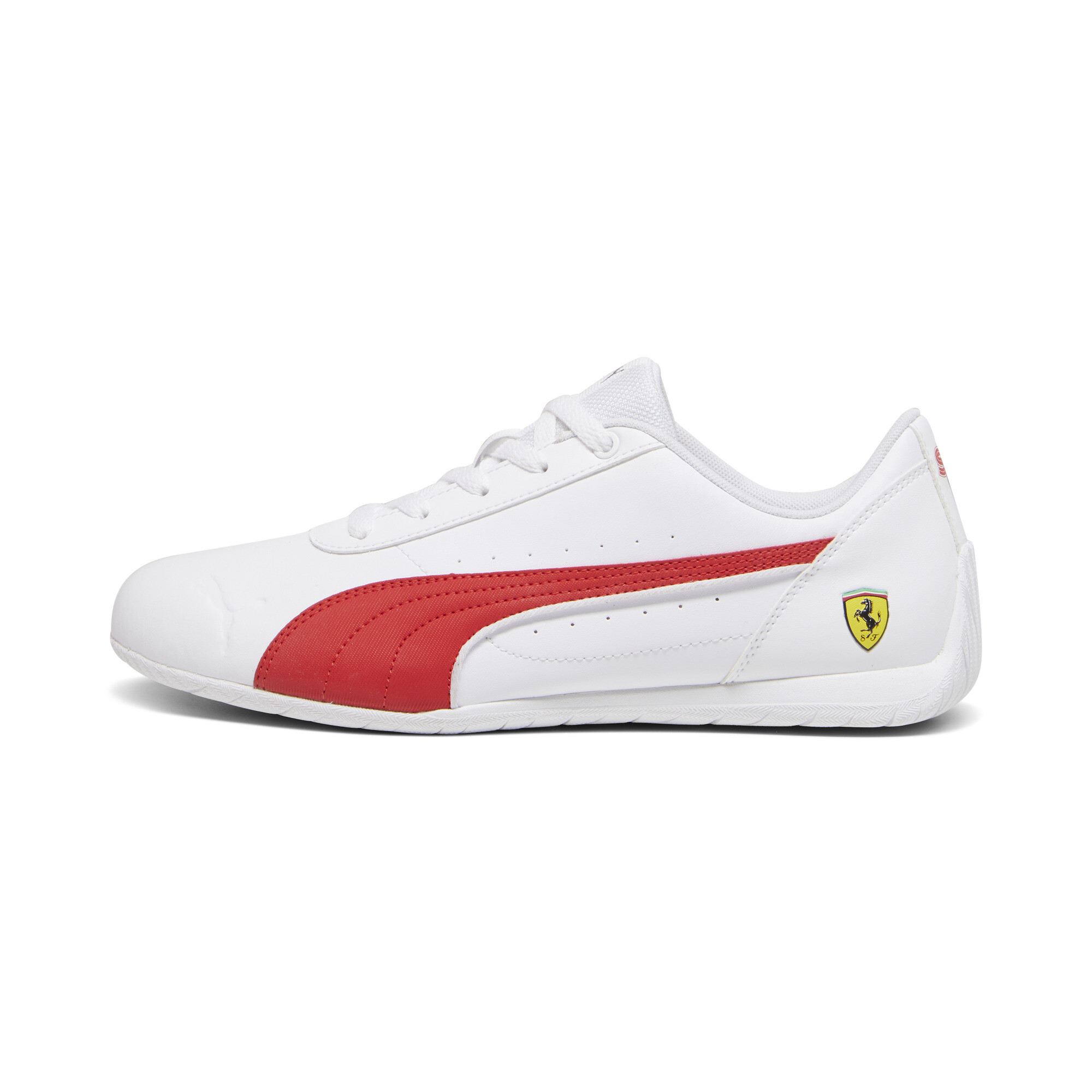 Puma Scuderia Ferrari Neo Cat Motorsportschuhe | Mit Plain | White/Rosso Corsa | Größe: 44.5