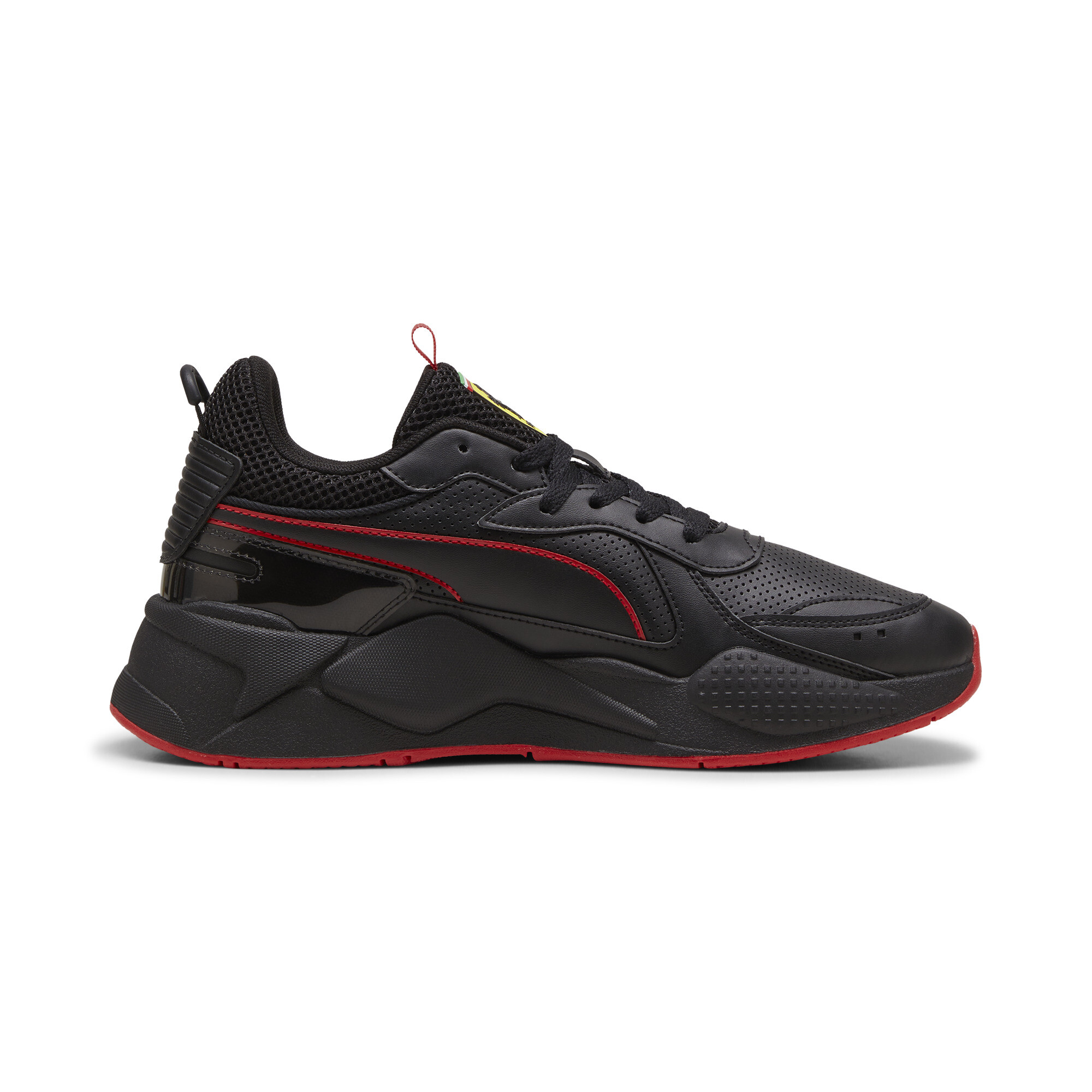 Kids' PUMA Scuderia Ferrari RS-X Sneakers In Red, Size EU 39