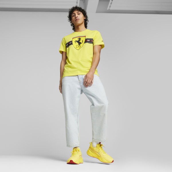 Scuderia Ferrari RS-X Sneakers, Speed Yellow-Rosso Corsa, large-ZAF