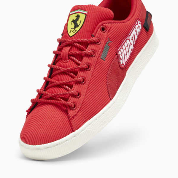 Scuderia Ferrari Clyde Sneakers, Rosso Corsa-Warm White, large-ZAF