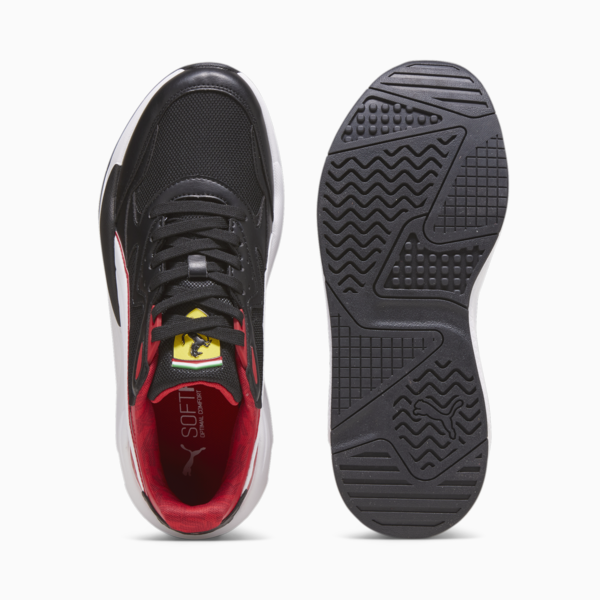 Scuderia Ferrari X-Ray Speed Driving Shoes, PUMA Black-PUMA White, large-ZAF