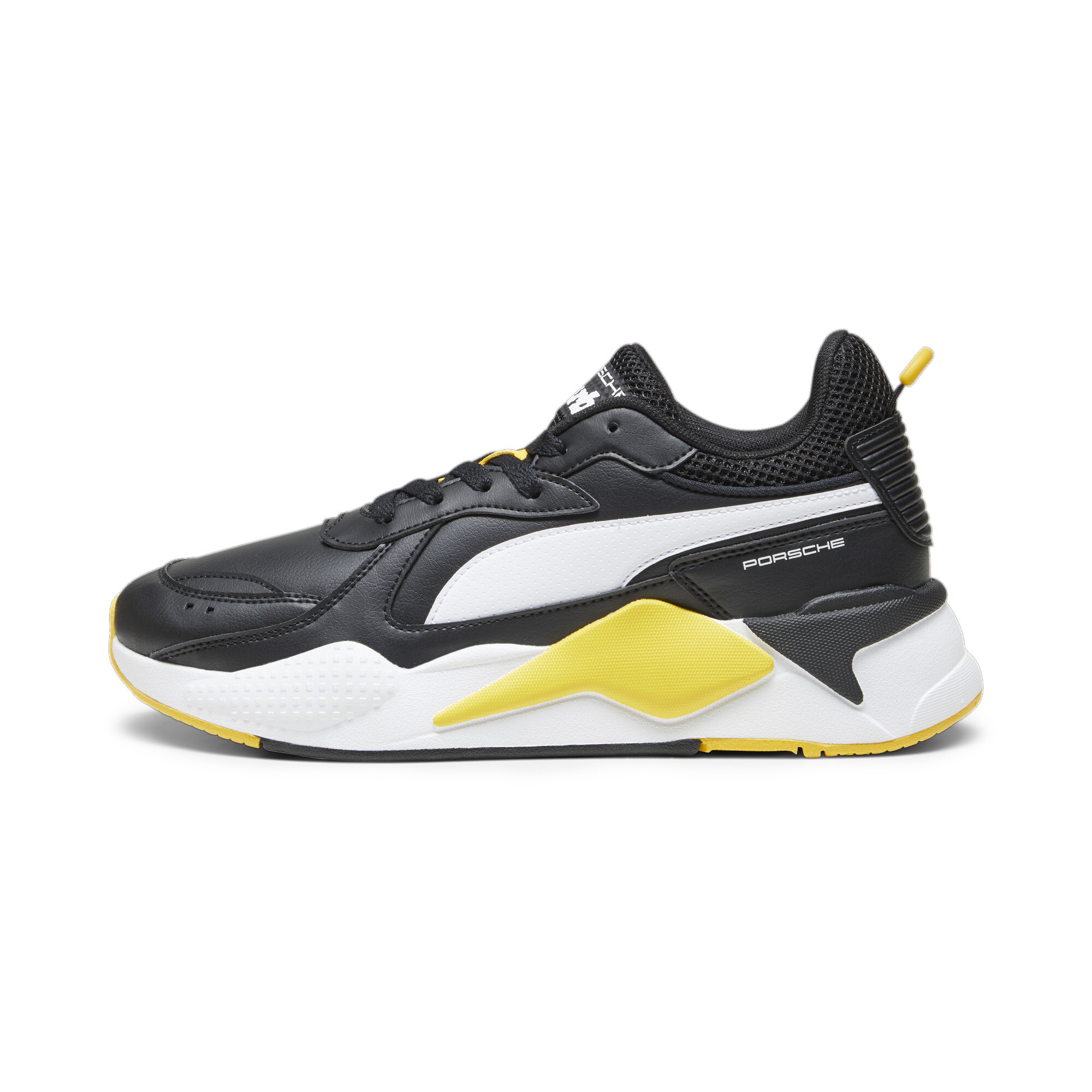 Zapatillas Puma RS-X Geek Azul Marino, Blanco y Amarillo