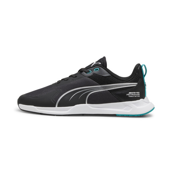 PUMA Mercedes-AMG PETRONAS IONICspeed Men's Driving Shoes in Black/Silver - 307860_03