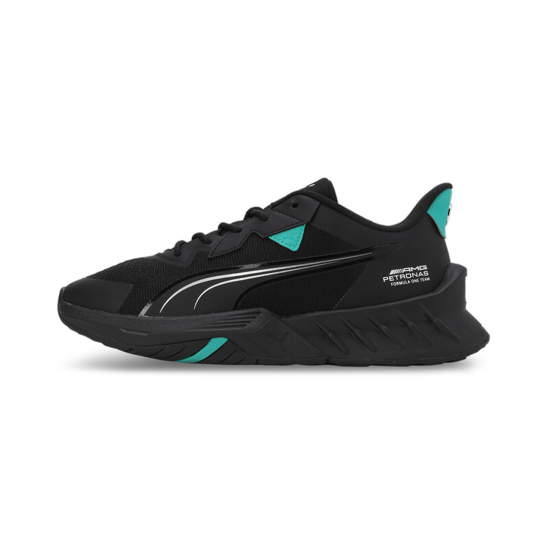 

PUMA Mercedes-AMG PETRONAS Maco SL 2.0 Unisex Driving Shoes, Black/gray/green