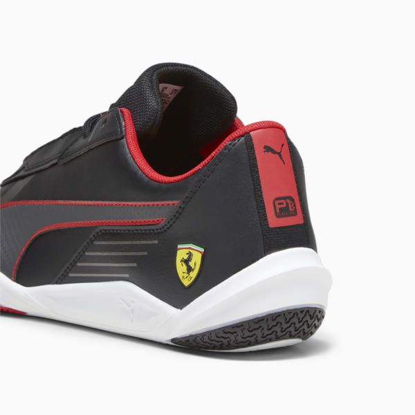 Scuderia Ferrari R-Cat Machina Driving Shoes, PUMA Black-PUMA White, large-ZAF
