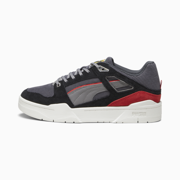Scuderia Ferrari Slipstream Sneakers, Smoked Pearl-PUMA Black-Warm White, large-ZAF