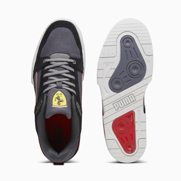Scuderia Ferrari Slipstream Sneakers, Smoked Pearl-PUMA Black-Warm White, large-ZAF