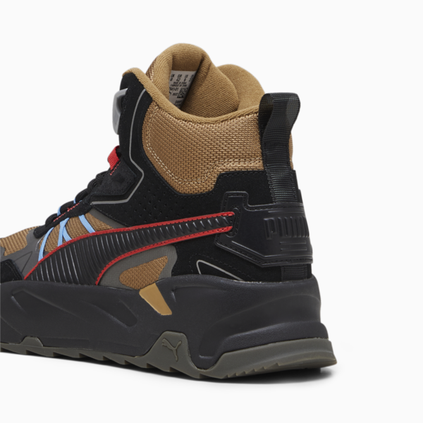 Scuderia Ferrari Trinity Mid WTR Sneakers, Toasted-PUMA Black, large-ZAF