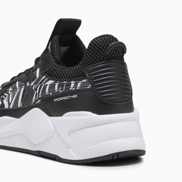 Porsche Legacy RS-X Camo Sneakers, PUMA Black-PUMA White, large-ZAF