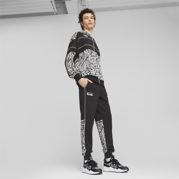 Porsche Legacy RS-X Camo Sneakers, PUMA Black-PUMA White, large-ZAF