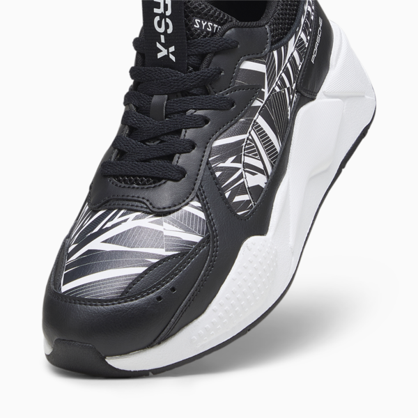 Porsche Legacy RS-X Camo Sneakers, PUMA Black-PUMA White, large-ZAF
