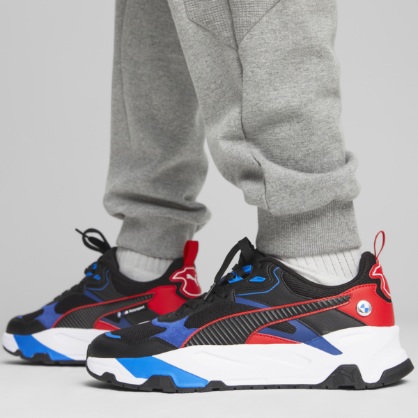 BMW M Motorsport Trinity Sneakers, PUMA Black-Pop Red, large-ZAF