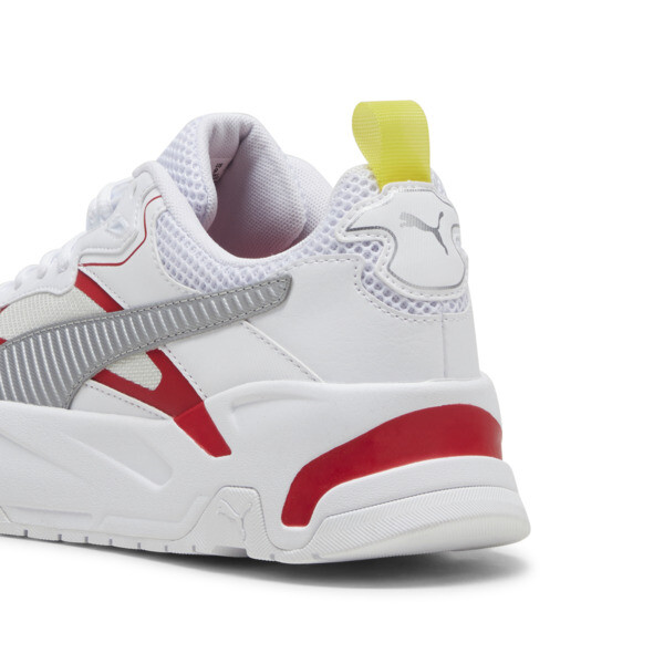 Scuderia Ferrari Trinity Sneakers, PUMA White-PUMA Silver-Rosso Corsa, large-ZAF