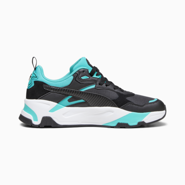 Mercedes-AMG PETRONAS Trinity Sneakers, PUMA Black-Spectra Green, large-ZAF