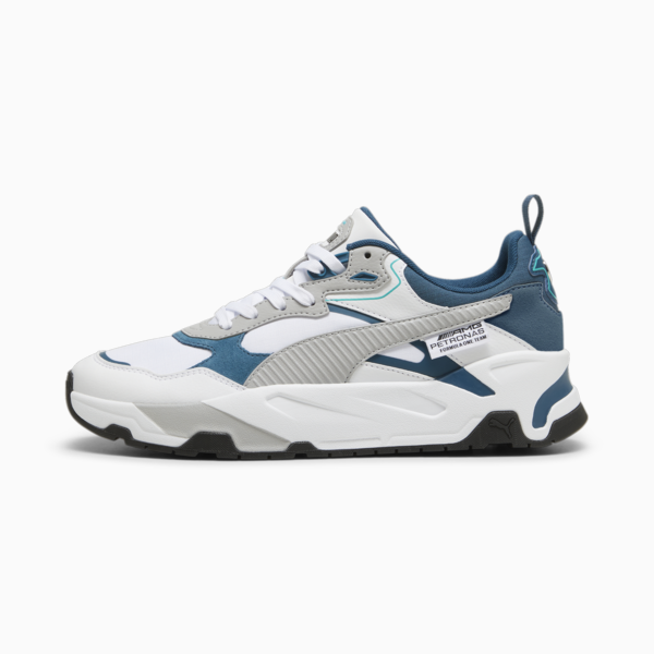 Mercedes-AMG PETRONAS Trinity Sneakers, PUMA White-Ocean Tropic, large-ZAF