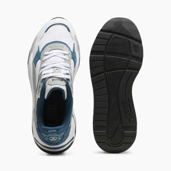 Mercedes-AMG PETRONAS Trinity Sneakers, PUMA White-Ocean Tropic, large-ZAF