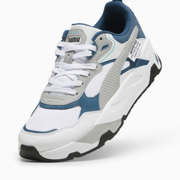 Mercedes-AMG PETRONAS Trinity Sneakers, PUMA White-Ocean Tropic, large-ZAF