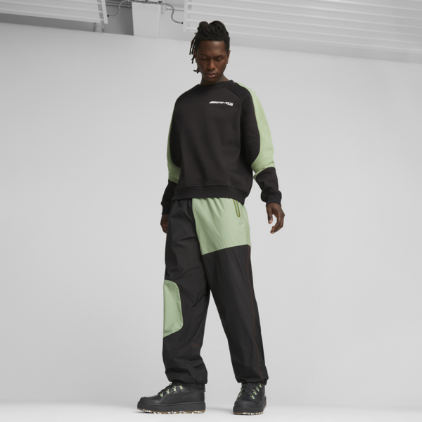 Mercedes-AMG Ren Boot, PUMA Black-Dusty Green, large-ZAF