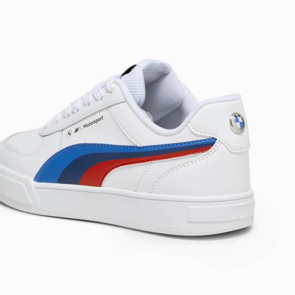 BMW M Motorsport Caven Youth Sneakers, PUMA White, large-ZAF