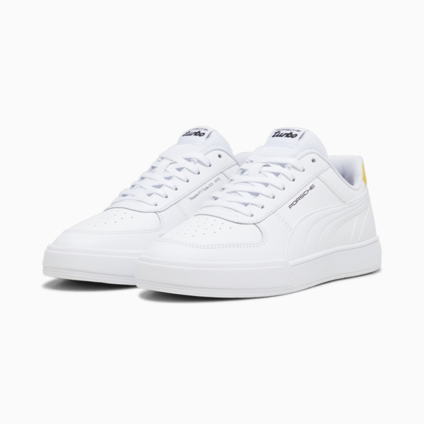 Porsche Legacy Caven Sneakers, PUMA White-Smoked Pearl, large-ZAF