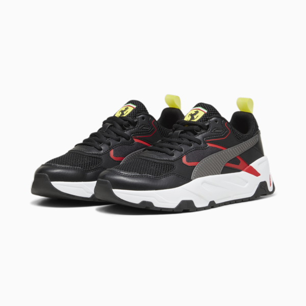 Zapatillas Scuderia Ferrari Trinity para hombre, PUMA Black-Rosso Corsa-PUMA White, large-ARG