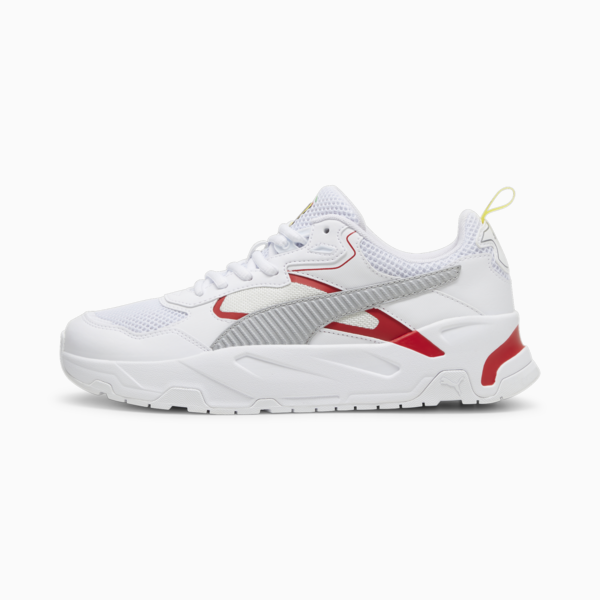Zapatillas Scuderia Ferrari Trinity para hombre, PUMA White-PUMA Silver-Rosso Corsa, large-ARG
