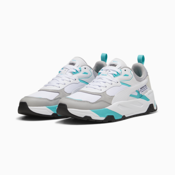 Zapatillas Mercedes-AMG PETRONAS Trinity, PUMA White- Team Silver, large-ARG