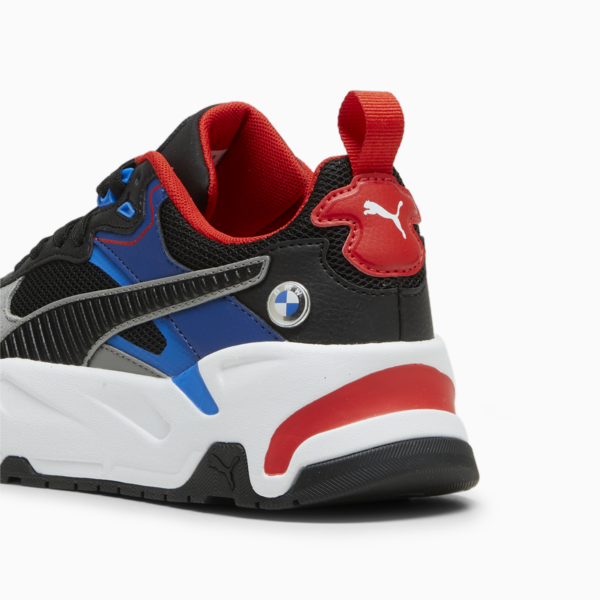 BMW M Motorsport Trinity Youth Sneakers, PUMA Black-Pro Blue, large-ZAF