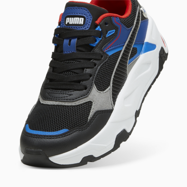 BMW M Motorsport Trinity Youth Sneakers, PUMA Black-Pro Blue, large-ZAF