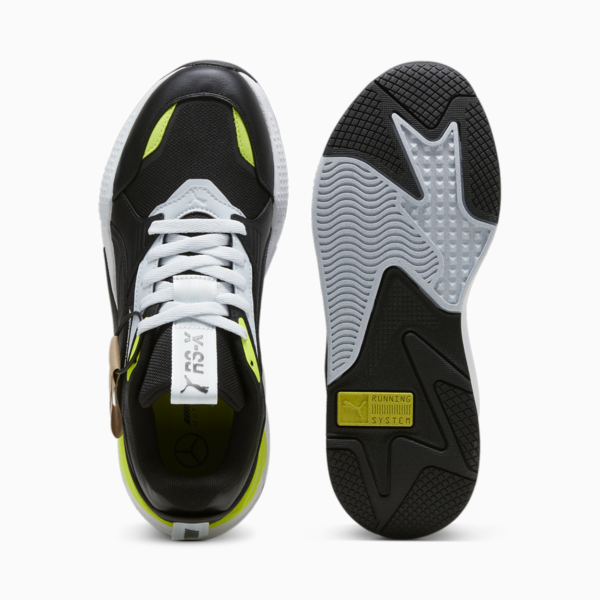 AMG RS-X T Sneakers, PUMA Black-Electric Lime, large-ZAF
