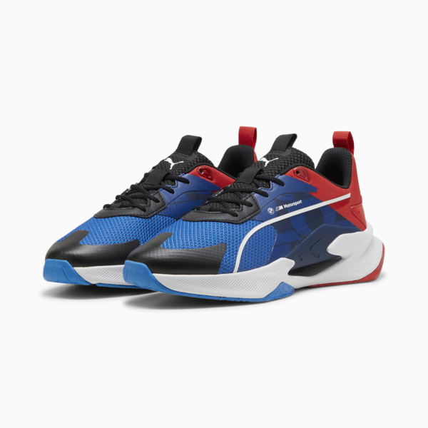 BMW M Motorsport LGND Renegade Sneakers, Cool Cobalt-Pro Blue-Pop Red, large-ZAF