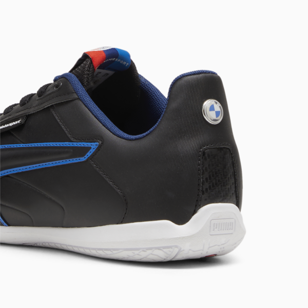 BMW M Motorsport Tune Cat Driving Shoes, PUMA Black-Cool Cobalt, large-ZAF