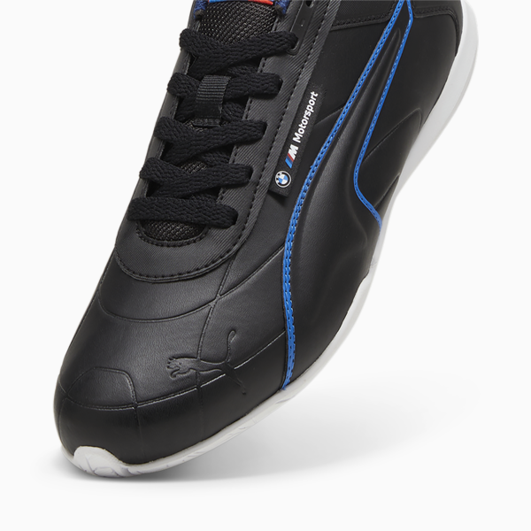 BMW M Motorsport Tune Cat Driving Shoes, PUMA Black-Cool Cobalt, large-ZAF