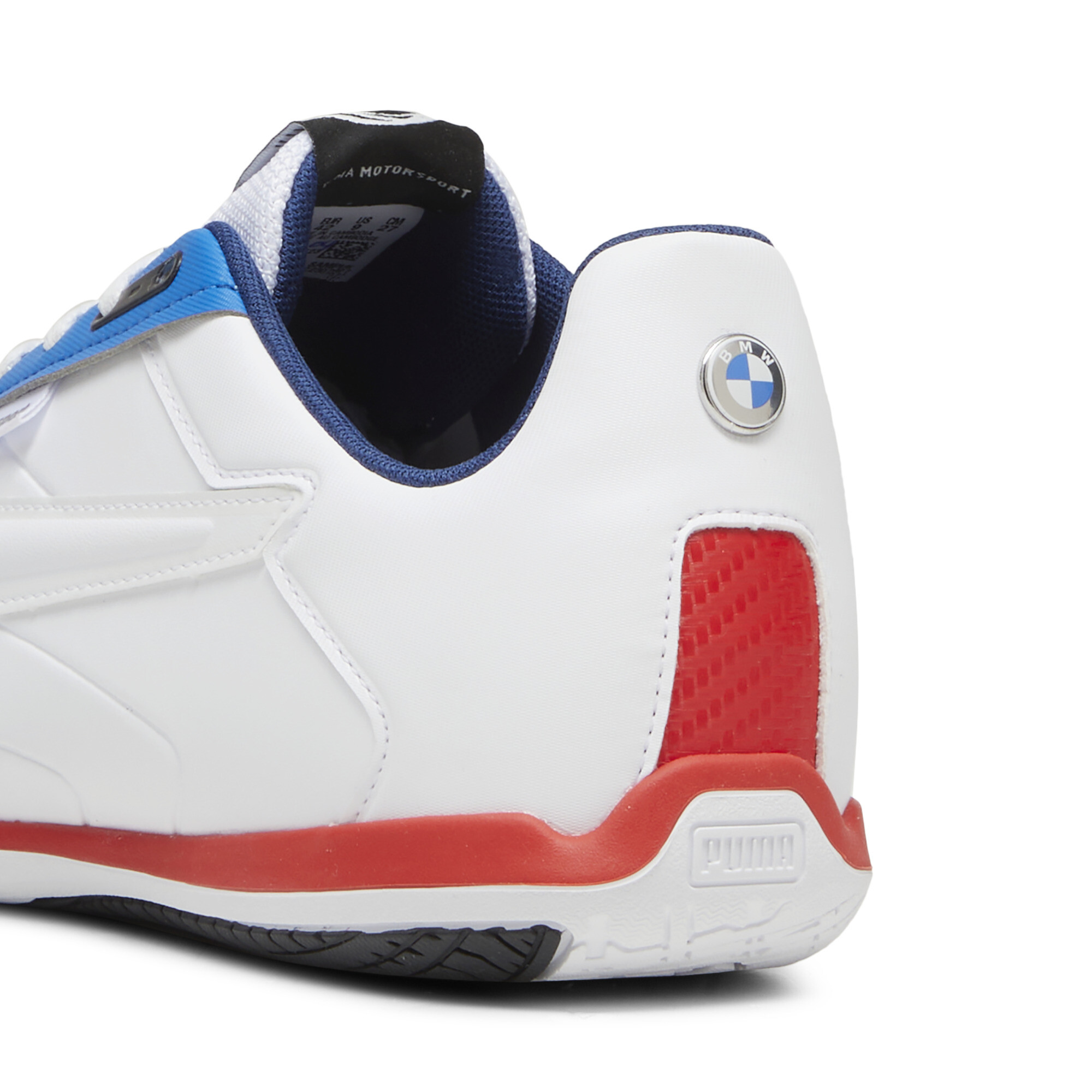 Puma BMW M Motorsport Tune Cat Driving Shoes, White, Size 42, Shoes