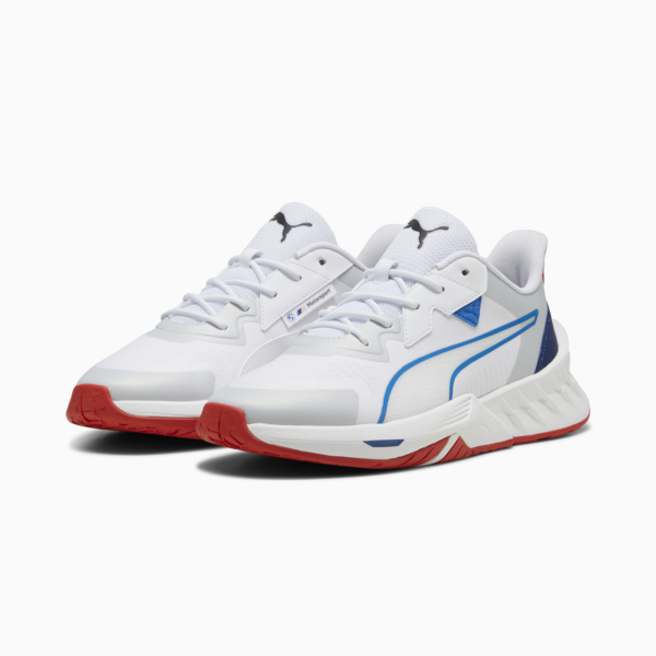 Zapatillas BMW M Motorsport Maco 2.0, PUMA White-Pop Red, large-ARG