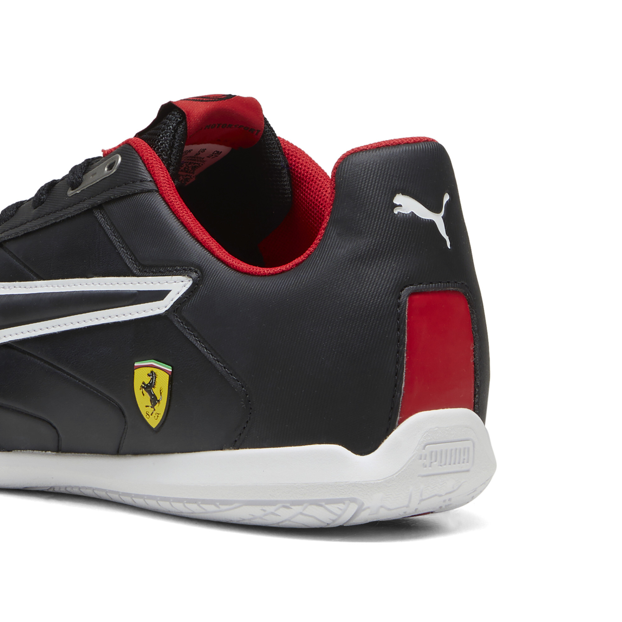 Puma Scuderia Ferrari Tune Cat Driving Shoes, Black, Size 44, Shoes